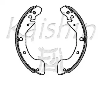 Комплект тормозных колодок KAISHIN купить