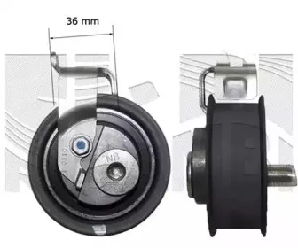 Устройство для натяжения ремня, ремень ГРМ KM International купить