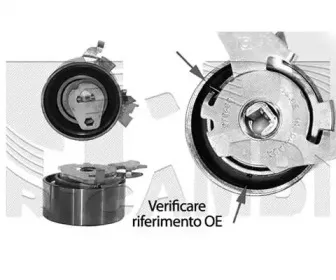 Устройство для натяжения ремня, ремень ГРМ KM International купить