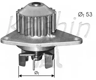 Водяной насос CALIBER купить