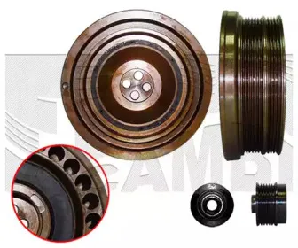 Ременный шкив, коленчатый вал AUTOTEAM купить