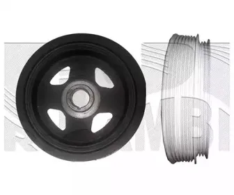 Ременный шкив, коленчатый вал AUTOTEAM купить