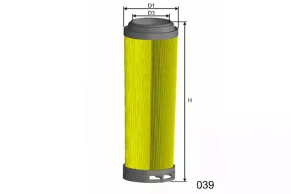 Воздушный фильтр MISFAT купить