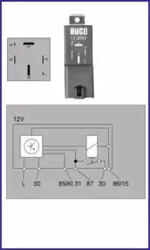 Реле, система накаливания HITACHI купить