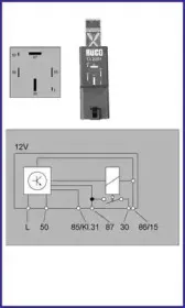 Реле, система накаливания HITACHI купить
