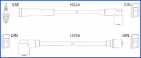 Комплект проводов зажигания HITACHI купить