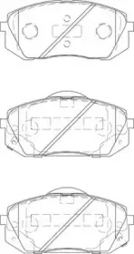 Комплект тормозных колодок, дисковый тормоз WAGNER купить