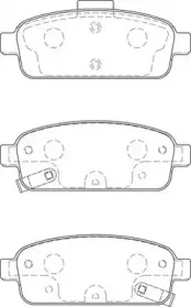 Комплект тормозных колодок, дисковый тормоз WAGNER купить