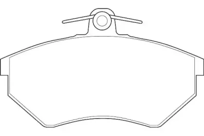 Комплект тормозных колодок, дисковый тормоз WAGNER купить