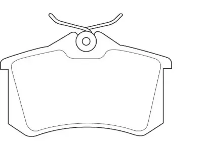 Комплект тормозных колодок, дисковый тормоз WAGNER купить