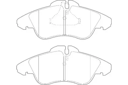 Комплект тормозных колодок, дисковый тормоз WAGNER купить