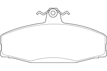 Комплект тормозных колодок, дисковый тормоз WAGNER купить