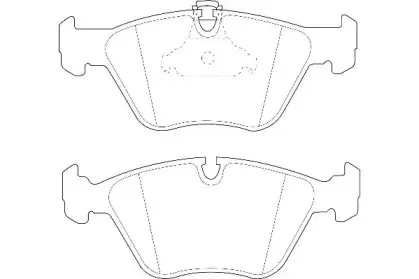 Комплект тормозных колодок, дисковый тормоз WAGNER купить