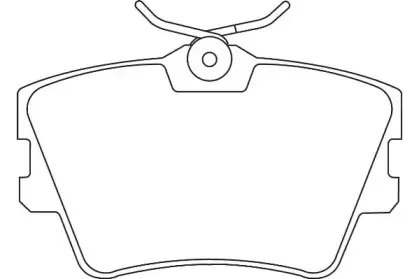 Комплект тормозных колодок, дисковый тормоз WAGNER купить