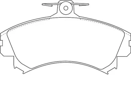 Комплект тормозных колодок, дисковый тормоз WAGNER купить
