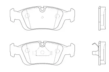 Комплект тормозных колодок, дисковый тормоз WAGNER купить