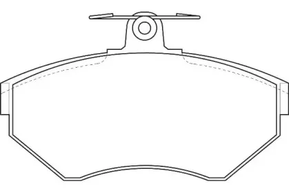 Комплект тормозных колодок, дисковый тормоз WAGNER купить