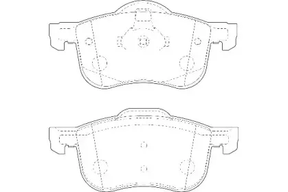 Комплект тормозных колодок, дисковый тормоз WAGNER купить