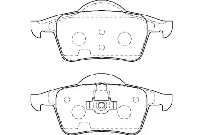 Комплект тормозных колодок, дисковый тормоз WAGNER купить