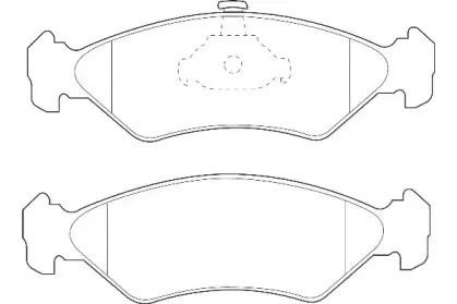 Комплект тормозных колодок, дисковый тормоз WAGNER купить