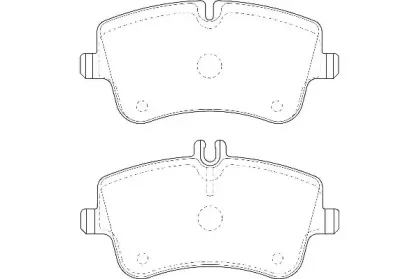 Комплект тормозных колодок, дисковый тормоз WAGNER купить