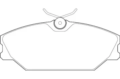 Комплект тормозных колодок, дисковый тормоз WAGNER купить