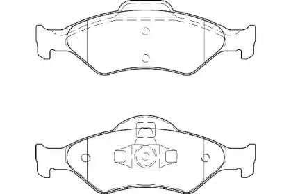 Комплект тормозных колодок, дисковый тормоз WAGNER купить