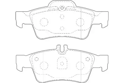 Комплект тормозных колодок, дисковый тормоз WAGNER купить