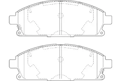Комплект тормозных колодок, дисковый тормоз WAGNER купить