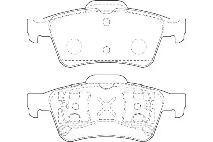 Комплект тормозных колодок, дисковый тормоз WAGNER купить