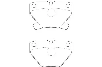 Комплект тормозных колодок, дисковый тормоз WAGNER купить