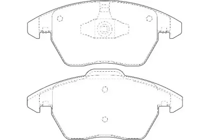 Комплект тормозных колодок, дисковый тормоз WAGNER купить