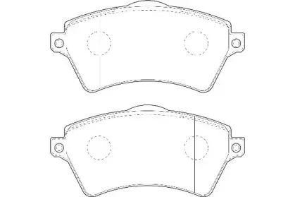 Комплект тормозных колодок, дисковый тормоз WAGNER купить