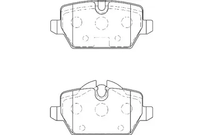 Комплект тормозных колодок, дисковый тормоз WAGNER купить