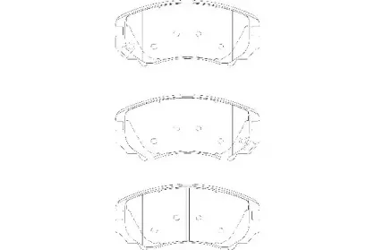 Комплект тормозных колодок, дисковый тормоз WAGNER купить