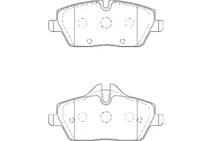 Комплект тормозных колодок, дисковый тормоз WAGNER купить