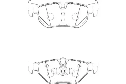 Комплект тормозных колодок, дисковый тормоз WAGNER купить