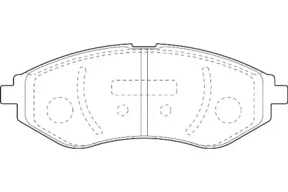 Комплект тормозных колодок, дисковый тормоз WAGNER купить