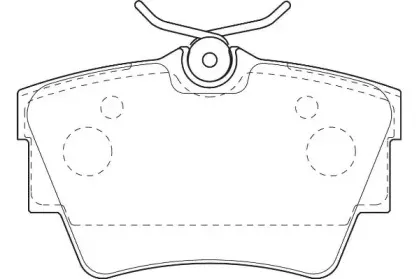 Комплект тормозных колодок, дисковый тормоз WAGNER купить