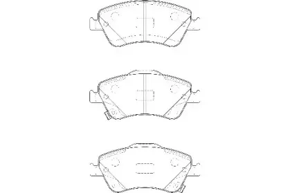 Комплект тормозных колодок, дисковый тормоз WAGNER купить