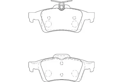 Комплект тормозных колодок, дисковый тормоз WAGNER купить