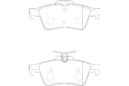 Комплект тормозных колодок, дисковый тормоз WAGNER купить