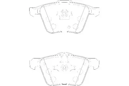 Комплект тормозных колодок, дисковый тормоз WAGNER купить