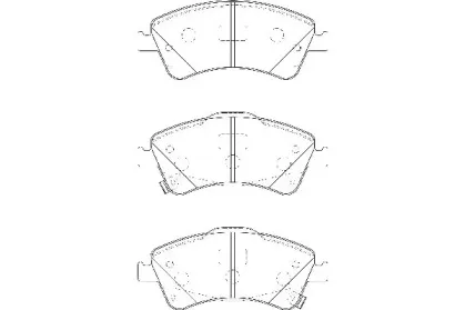 Комплект тормозных колодок, дисковый тормоз WAGNER купить