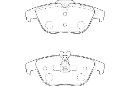 Комплект тормозных колодок, дисковый тормоз WAGNER купить