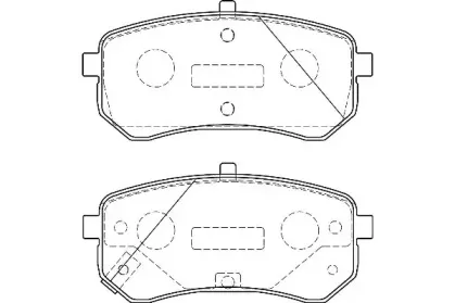 Комплект тормозных колодок, дисковый тормоз WAGNER купить