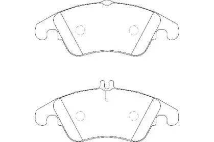 Комплект тормозных колодок, дисковый тормоз WAGNER купить