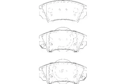 Комплект тормозных колодок, дисковый тормоз WAGNER купить