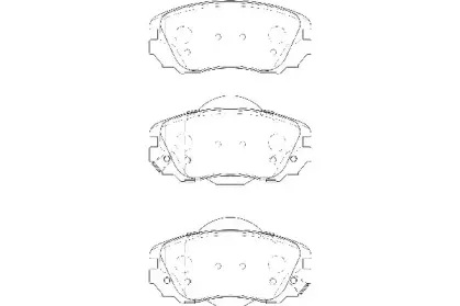Комплект тормозных колодок, дисковый тормоз WAGNER купить