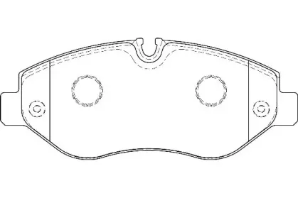 Комплект тормозных колодок, дисковый тормоз WAGNER купить